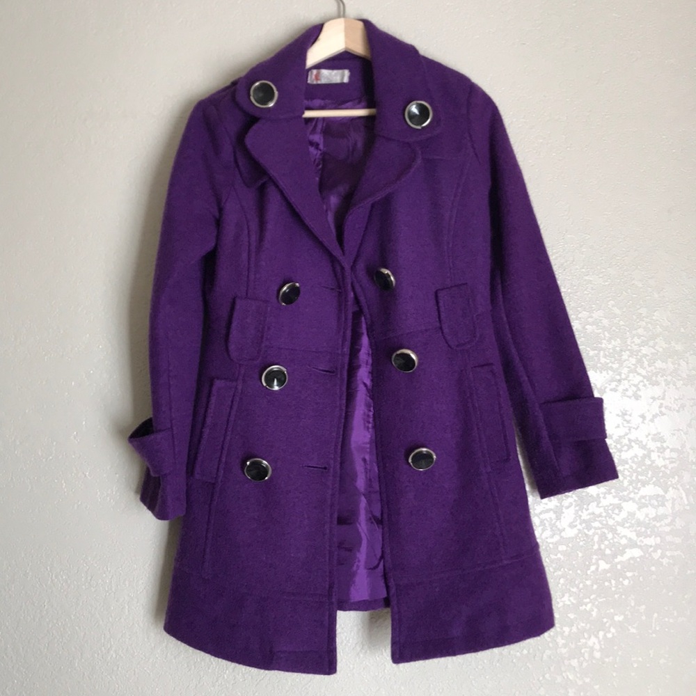 Purple coat
